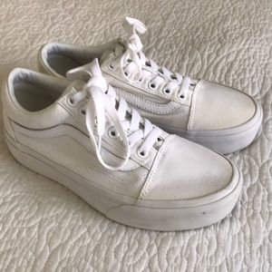 Old Skool Vans W7 Platform